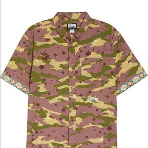 Billionaire boys club short sleeve casual button up.